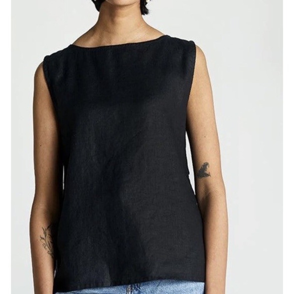 Reistor 100% Hemp Business Too Black‎ Cutout Sides Size 2XL